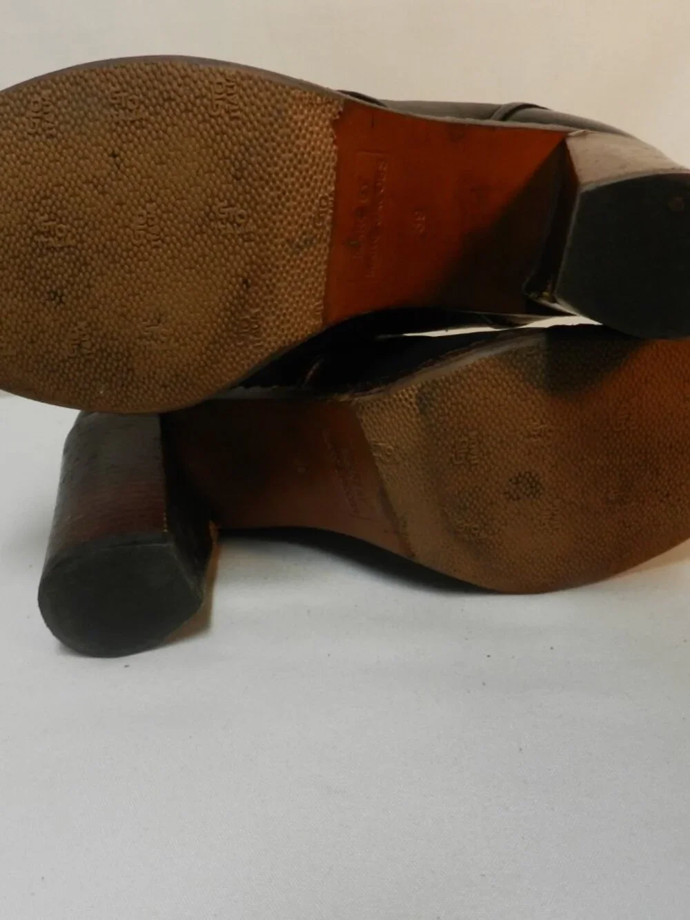 Marc by Marc Jacobs Chelsea Leather pull-on boots booties heels Size Sz 39 US 9